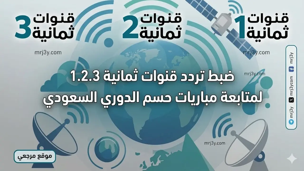 باقة قنوات ثمانية.. ضبط تردد قنوات ثمانية 1.2.3 لمتابعة مباريات حسم الدوري اليوم علي نايل سات وعرب سات